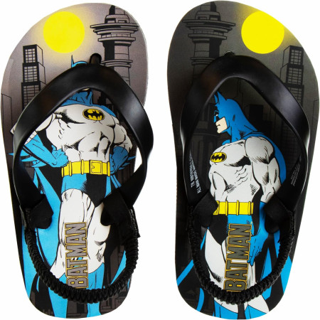 Batman City Sunset Kid's Flip Flop Sandals